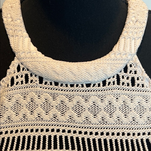 Guess Ivory Crochet Maxi Dress - Picture 10 of 12